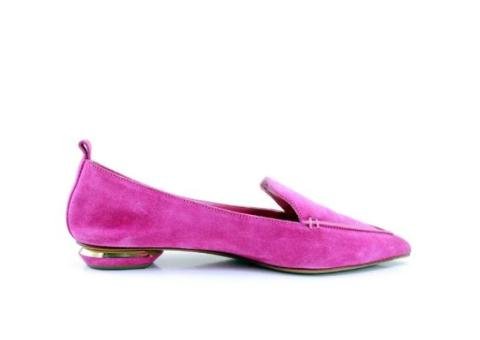 NK Suede Pointed Toe Loafers – TB1020