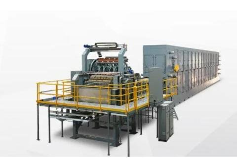 Double Rotary Egg Tray Machine
