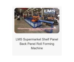 LMS Supermarket Shelf Panel Back Panel Roll Forming Machine