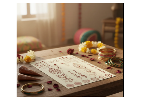 7 Bridal Henna Sticker Benefits for Perfect Mehndi - 4/5