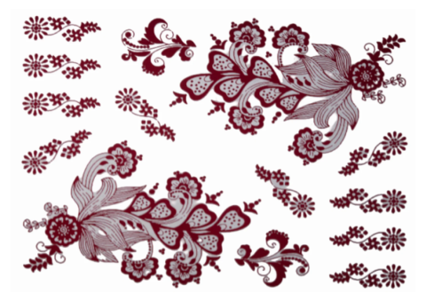 20 Stunning Mehndi Henna Tattoo Sticker Designs - 2/5