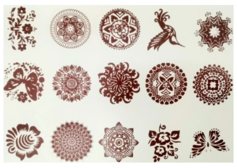 20 Stunning Mehndi Henna Tattoo Sticker Designs - 3/5