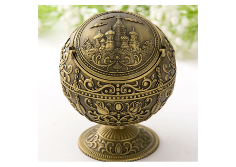 5 Elegant Nordic Fairyland Metal Ashtray Features - 1/5