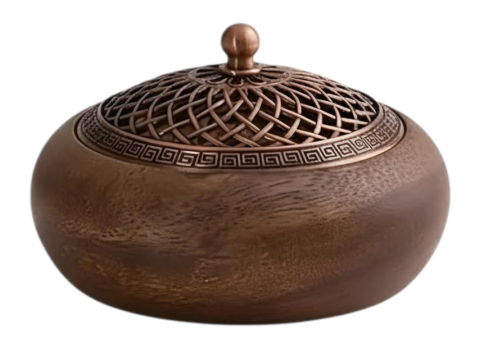 7 Elegant Acacia Wood Incense Burner Features - 1/5