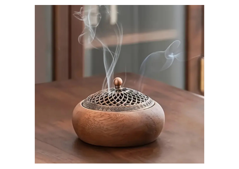 7 Elegant Acacia Wood Incense Burner Features - 2/5