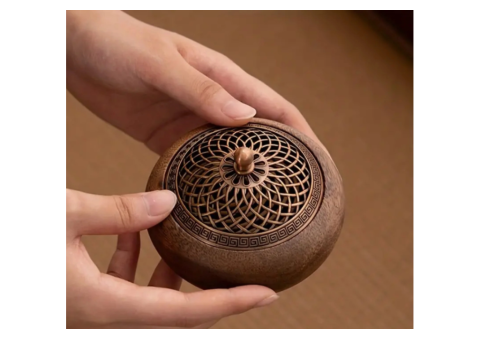 7 Elegant Acacia Wood Incense Burner Features - 4/5