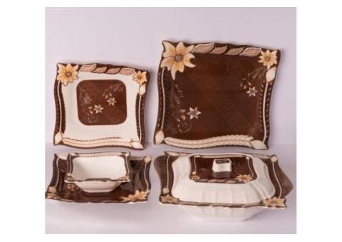 Melamine Dinner Set – Elegant Series