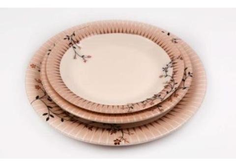 Melamine 6 Pieces Plate Set – Double Glaze Set - 2/2