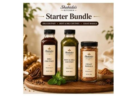 Starter Bundle – Imli Chutney + Mint & Imli Chutney + Chaat Masala