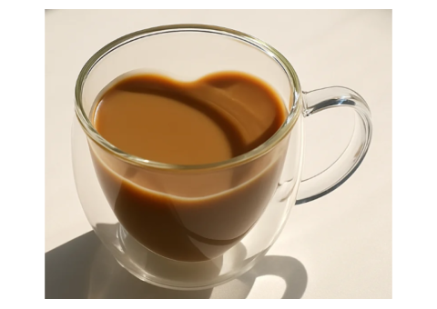 7 Charming Reasons to Choose Double Wall Heart Glass Mug - 1/3