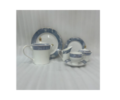 24-Piece Luxury Tea Set: 9 Stunning Porcelain Features