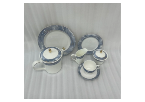 24-Piece Luxury Tea Set: 9 Stunning Porcelain Features - 2/3