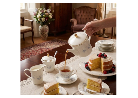 Super Bone China Cup Set: 7 Luxurious Tea Moments - 3/3
