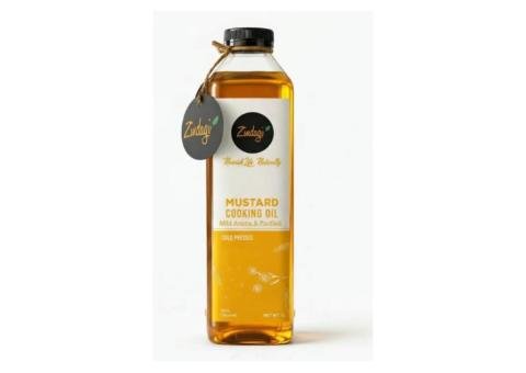 Mild Aroma Mustard Oil (Sarson Ka Tel) – No Strong Smell