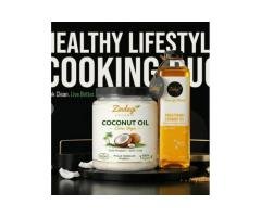 Healthy Cooking Oil Duo – Mild Mustard Oil & Coconut Oil