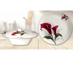 7 Stylish Gulfam 72-Piece Melamine Dinner Set Designs