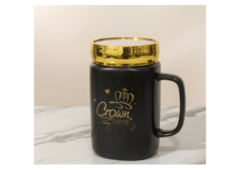 7 Royal Crown Coffee Mug Designs for Luxury Sips - 1/3