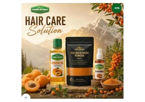 Hair Care Solution in Pakistan – Apricot Oil & Sea Buckthorn Product