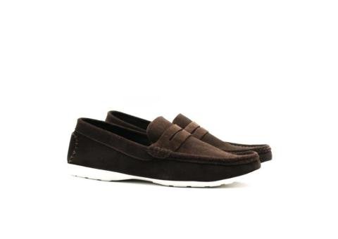 Suede Brown Loafers