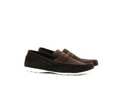 Suede Brown Loafers