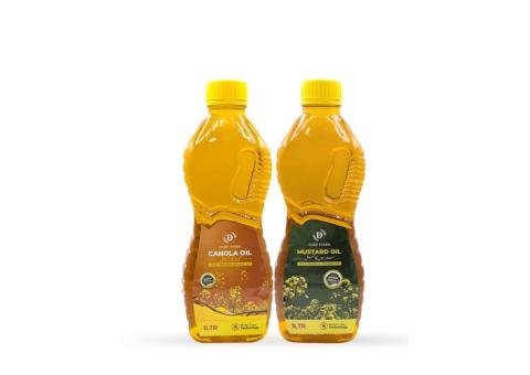 1L Mustard Oil + 1L Canola Oil