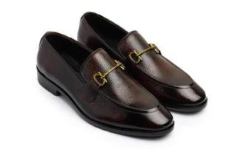 Premium Fero Best Patina Brown Shoes - 1/4