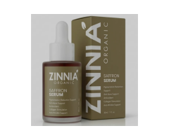 Zinnia Organic Saffron Serum | Brighten & Firm Skin Naturally