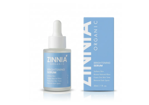 Zinnia Organic Brightening Serum | 5X Radiant Skin Glow