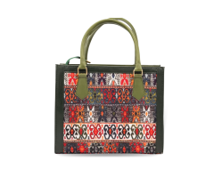 Rivayat Tote Bag | Kilim-Inspired Artisan Tote for Elegant Style
