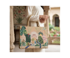 Heritage Tote Bag | 5X Timeless Elegance with Royal Artistry