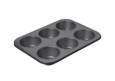 5 Best 6-Cup Muffin Pan for Perfect Cupcake Baking - 1/3