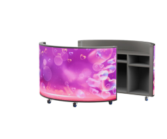 5 Premium Semi-Circular LED DJ Booths for Epic Events