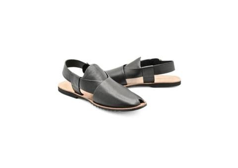 Shigar – Black Peshawari Chappal - 2/2