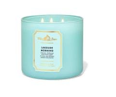 3-Wick Lakeside Morning Candle – White Barn