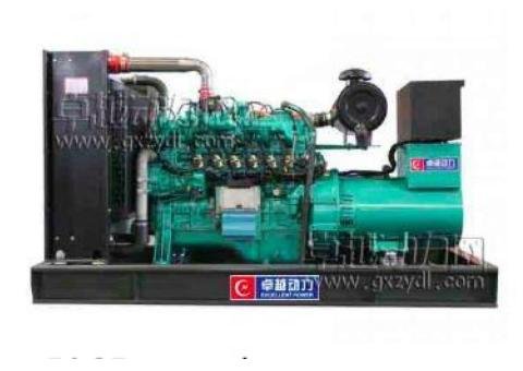 50GF natural gas generator set