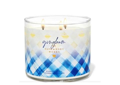 3-Wick Gingham Candle – Bath & Body Works - 2/2