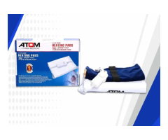 5 Cozy Atom Electric Heating Pad With Fleece Cover