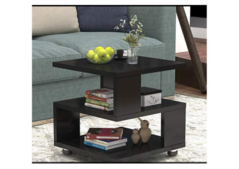 Rectangle Hollow Design Night Stand | Stylish Storage Table - 1/5
