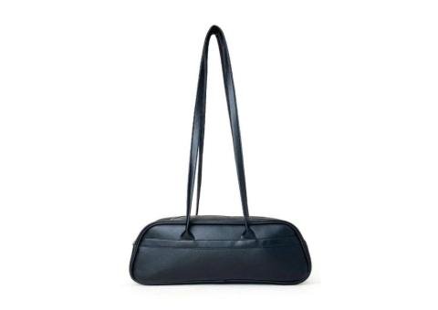 Midnight Black Shoulder Bag | Premium Everyday Crossbody Handbag - 2/2