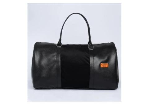 Midnight Black Duffle Bag | Premium Travel & Gym Duffel Bag