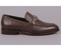 7 Elegant Classic Leather Sole Loafers – Brown