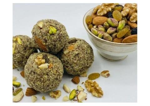Premium Alsi Dry Fruit Pinni