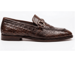 7 Signature Leather Sole Loafers – Brown Premium Style