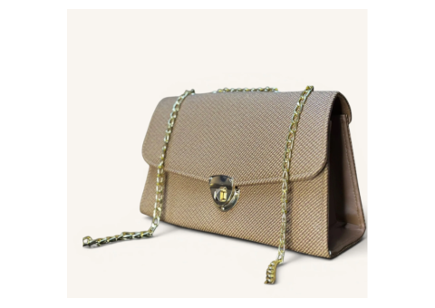 AMORAA Gold Tweed Chain Bag: 7 Glamorous Style Features - 3/3