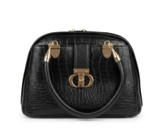 AMORAA Croc Luxe Dome Handbag: 7 Bold Style Features