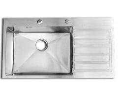 Titanium Sink Single Bowl Single Tray RT14 (20" × 40")