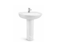 Porta Basin Pedestal by BathX Sanitaryware