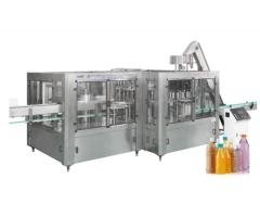 RGZ Series 2000-36000 BPH  Juice, tea beverage hot filling three-in-one unit