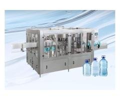 3-10 Liters 60-1200 BPH  Washing, Filling, Capping 3-in-1 Unit for Water