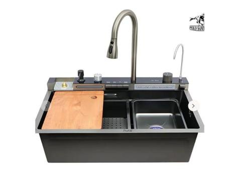 5 Button Piano Kitchen Sink Waterfall